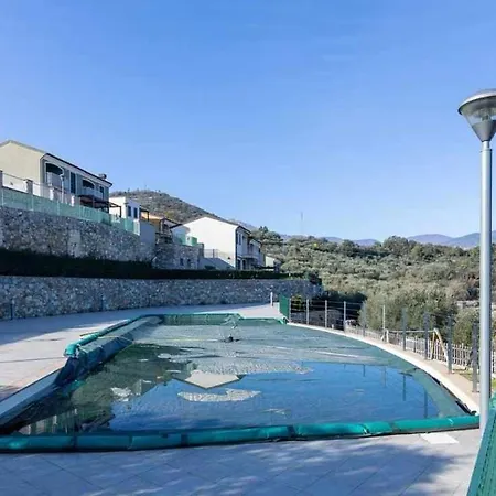 Piscina-parking-vista Mare La Perla Ligure - Ac *